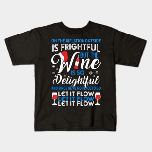 Funny Wine Sweater Kids T-Shirt